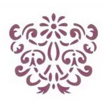 Galeria Hobby Szablon zmywalny ornament 12x15cm, 0.5mm