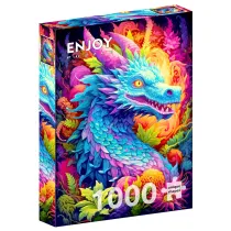 Puzzle 1000 Niebia�ski smok Enjoy
