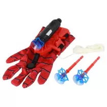 Rkawica z wyrzutni sieci Spider Man 3 strzaki