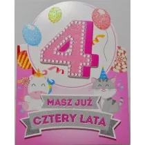 Yeku Karnet Urodziny 4