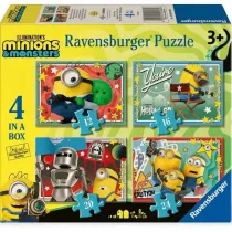 Puzzle 4w1 Minions Ravensburger