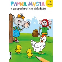 Panna Mysia u dziadkw w gospodarstwie