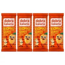 Dobra Kaloria Baton Ziomki mango i nerkowiec Zestaw 4 x 32 g