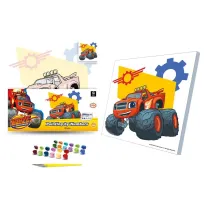 Qbee Malowanie po numerach 30x30cm Blaze