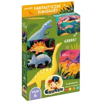 CzuCzu Puzzle. Fantastyczne dinozaury Bright Junior Media