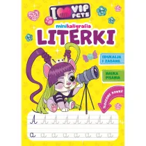 I love VIP Pets. Minikaligrafia. Literki