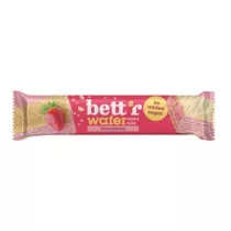 Bettr Wafelek z kremem orzechowo-truskawkowym 30 g Bio