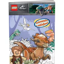Lego Jurassic World Kolorowanka z naklejkami
