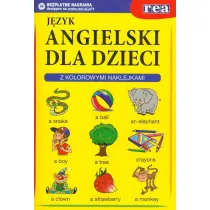 Angielski dla dzieci. Z kolorowymi naklejkami