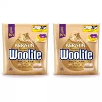Woolite elowe kapsuki do prania z keratyn Pro-Care Zestaw 2 x 33 szt.