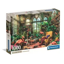 Puzzle 1000 el. The Greenhouse Library Clementoni