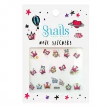 Snails Naklejki na paznokcie dla dzieci - perfect princess
