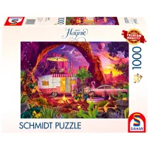 Puzzle PQ 1000 Jeff Haynie Przystanek na pustyni Schmidt Spiele-Puzzle