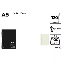 Artix Blok do rysowania A5/120K 100g