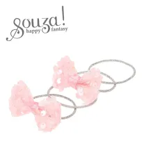 Souza! Elastyczne gumki do wosw Tiki kokarda rowa 4 szt.