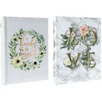 Album kieszeniowy szyty 10x15, 200 zdj�� B46200SLOVEFLOWER