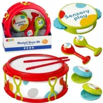 B�benek, grzechotki, tamburyn, kastaniety LeanToys