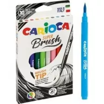 Carioca Pisaki Brush Tip 10 szt.