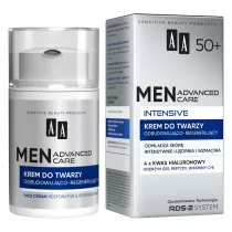 Aa Men Advanced Care Intensive 50+ krem do twarzy odbudowujco-regenerujcy 50 ml