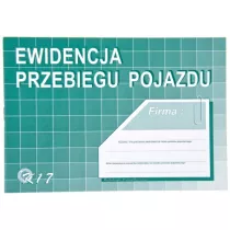 Michalczyk i Prokop Druk Ewidencja przebiegu pojazdu A5