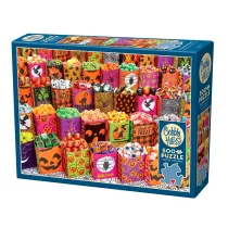 Puzzle 500 el. Halloweenowe smakoyki Cobble Hill
