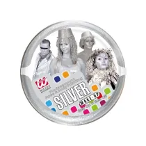 Farba do makijau srebrna