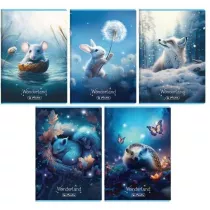 Herlitz Zeszyt A5/32K kratka z margines Wonderland (10szt)