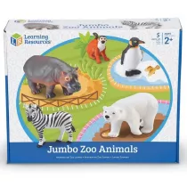 Du�e Figurki. Zwierz�ta w zoo. Zestaw