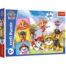 Puzzle 100 el. Dziewczyny Psi Patrol Trefl