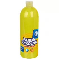 Astra Farba szkolna w butelce 1000 ml cytrynowa