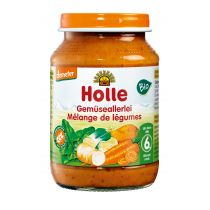 Holle Danie puree mix warzywny po 6. miesiącu 190 g Bio