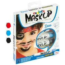 Carioca Kredki do twarzy MaskUP Carnival 3 kolory
