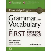Grammar and Vocabulary for First and First for Schools with answers