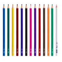 Easy Stationery Kredki z gumk� 12 kolor�w EASY