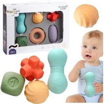 Zestaw mikkich zabawek sensorycznych 6szt Leantoys