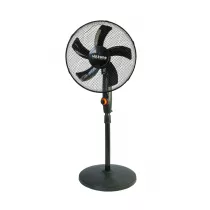 Volteno Wentylator podogowy czarny 40cm podstawa okrga
