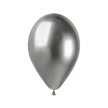 Balony shiny srebrne 33cm