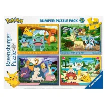 Puzzle 2D 4x100el Pokemon Ravensburger