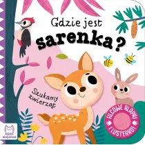 Szukamy zwierz�t. Gdzie jest sarenka  Filcowe klapki i lusterko