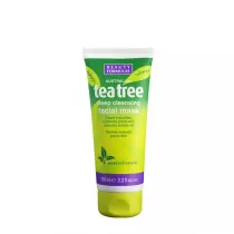 Beauty Formulas Tea Tree Deep Cleansing Facial Mask oczyszczajca maska glinkowa do twarzy 100 ml