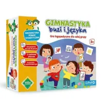 Gimnastyka buzi i j�zyka. Gra logopedyczna TREFL