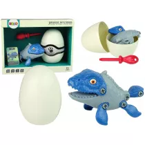 Zestaw Dinozaur Mosasaur z Jajkiem DIY LeanToys