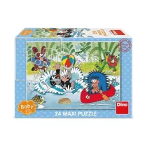 Puzzle baby 24 Krecik Wodne zabawy Dino Toys