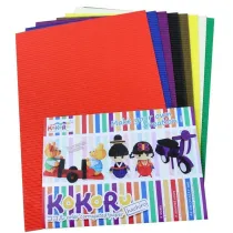 Alfa Pastello Tektura falista A4 mix trend 8 kartek