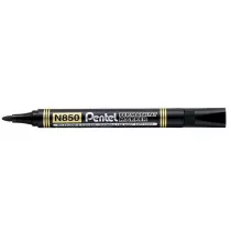 Pentel Marker permanentny N850 okrga kocwka czarny