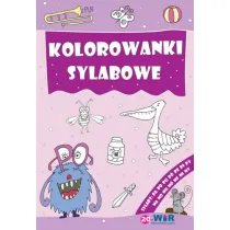 Kolorowanki sylabowe - Sylaby ze sp�g�oskami P i M
