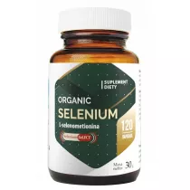 Hepatica Organic Selenium - Selenium SeLECT 200 mcg Suplement diety 120 kaps.