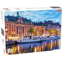 Puzzle 1000 el. Stockholm, Old Town Tactic