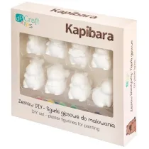 Zestaw DIY figurki gipspwe do malowania Kapibary Dalprint dpCraft