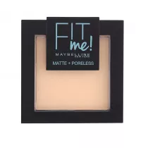 Maybelline Fit Me Matte Poreless Pressed Powder puder matujcy do twarzy w kompakcie 104 Soft Ivory 9 g